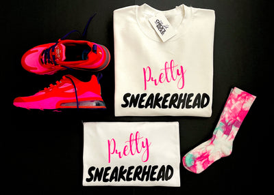 Pretty SNEAKERHEAD T-Shirt White